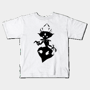 High Elemental minimal silhouette white Kids T-Shirt